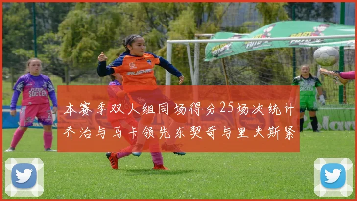 本赛季双人组同场得分25场次统计乔治与马卡领先东契奇与里夫斯紧随其后