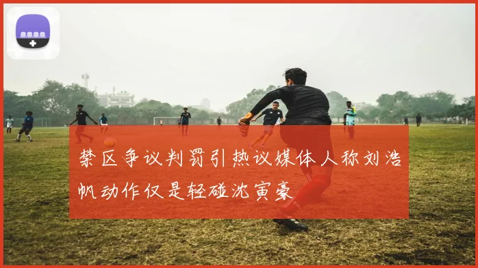 禁区争议判罚引热议媒体人称刘浩帆动作仅是轻碰沈寅豪